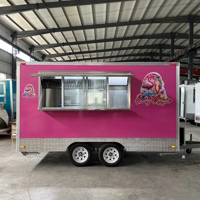 Square Food Trailer G